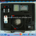 Ultrasonic handheld flow meters for cast iron pipe